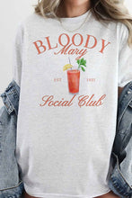 Load image into Gallery viewer, BLOODY MARY SOCIAL CLUB OVERSIZED GRAPHIC TEE