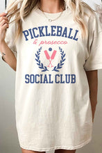 Load image into Gallery viewer, Pickleball And Prosecco Oversized Graphic Tee