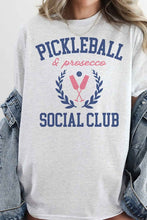 Load image into Gallery viewer, Pickleball And Prosecco Oversized Graphic Tee