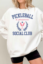 Load image into Gallery viewer, PICKLEBALL AND PROSECCO OVERSIZED SWEATSHIRT