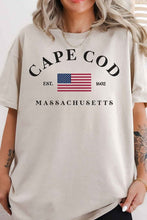 Load image into Gallery viewer, CAPE COD MASSACHUSETTES OVERSIZED GRAPHIC TEE