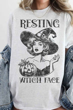 Load image into Gallery viewer, RESTING WITCH HALLOWEEN OVERSIZED GRAPHIC TEE