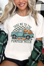 Load image into Gallery viewer, Take Me To The Pumpkin Patch Graphic Tee