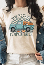 Load image into Gallery viewer, Take Me To The Pumpkin Patch Graphic Tee