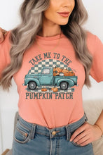 Load image into Gallery viewer, Take Me To The Pumpkin Patch Graphic Tee