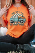 Load image into Gallery viewer, Take Me To The Pumpkin Patch Graphic Tee