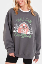 Load image into Gallery viewer, Small Town Christmas Graphic Fleece Sweatshirts