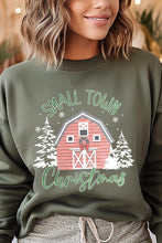 Load image into Gallery viewer, Small Town Christmas Graphic Fleece Sweatshirts