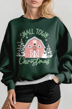 Load image into Gallery viewer, Small Town Christmas Graphic Fleece Sweatshirts