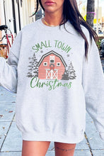 Load image into Gallery viewer, Small Town Christmas Graphic Fleece Sweatshirts