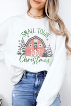 Load image into Gallery viewer, Small Town Christmas Graphic Fleece Sweatshirts