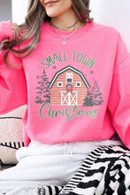 Load image into Gallery viewer, Small Town Christmas Graphic Fleece Sweatshirts