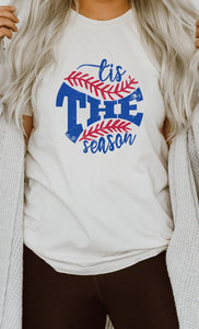 Tis The Season Baseball PLUS SIZE Graphic Tee