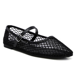 Averona Mesh Mary Jane Flats