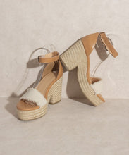 Load image into Gallery viewer, OASIS SOCIETY Riley   Espadrille Platform Sandal