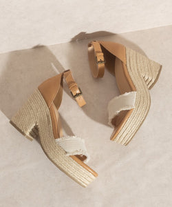 OASIS SOCIETY Riley   Espadrille Platform Sandal