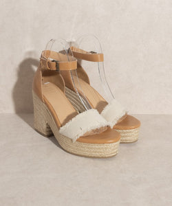 OASIS SOCIETY Riley   Espadrille Platform Sandal