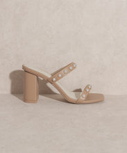 Load image into Gallery viewer, OASIS SOCIETY Victoria   Pearl Strap Heel