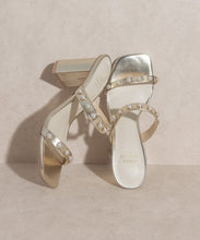 Load image into Gallery viewer, OASIS SOCIETY Victoria   Pearl Strap Heel