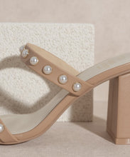 Load image into Gallery viewer, OASIS SOCIETY Victoria   Pearl Strap Heel