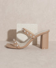 Load image into Gallery viewer, OASIS SOCIETY Victoria   Pearl Strap Heel