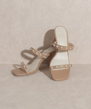 Load image into Gallery viewer, OASIS SOCIETY Victoria   Pearl Strap Heel